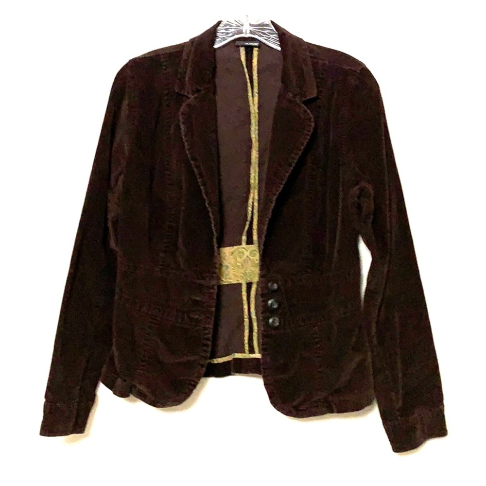 a.n.a Brown corduroy coat blazer